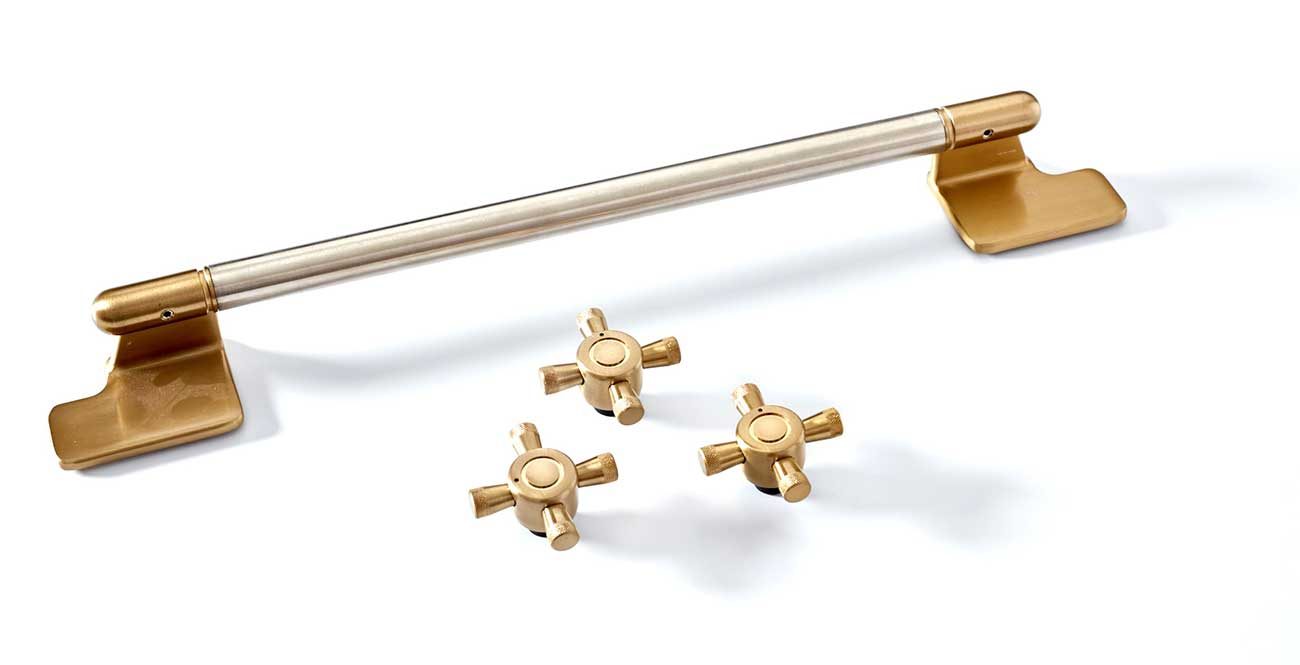 The antique brass option
