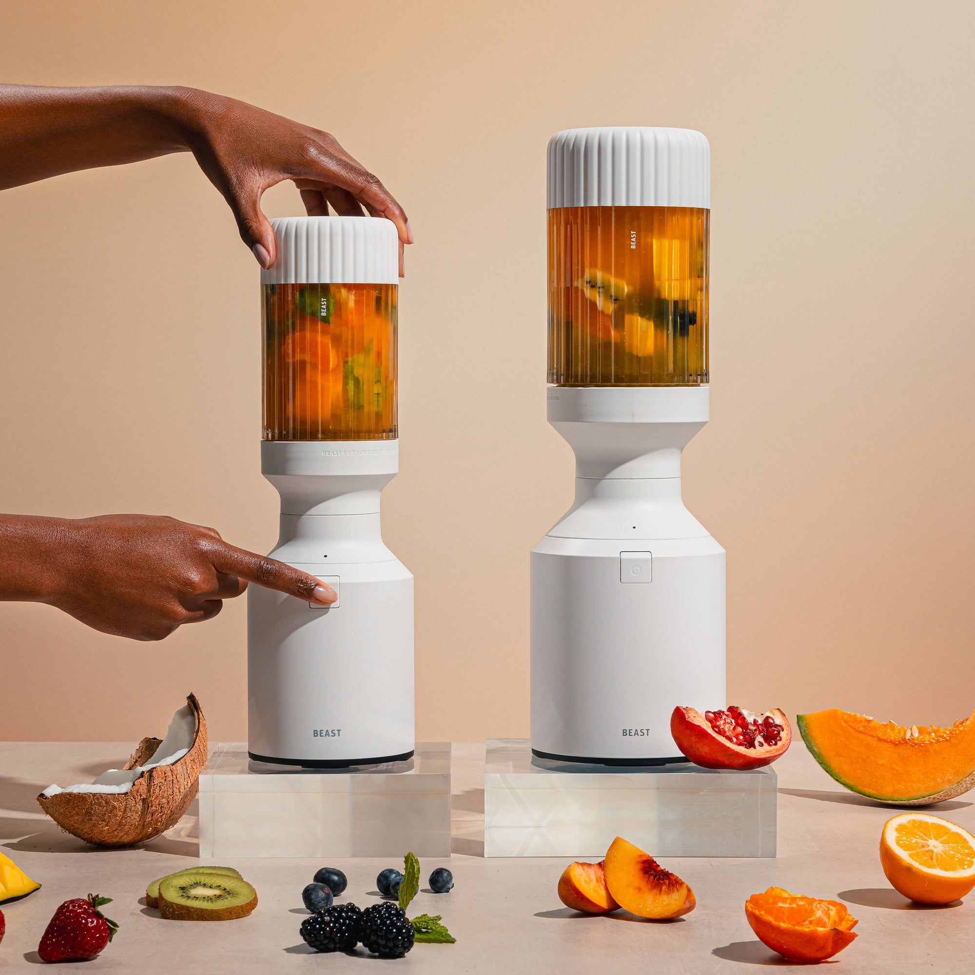 Beast Mini Blender Plus in a kitchen