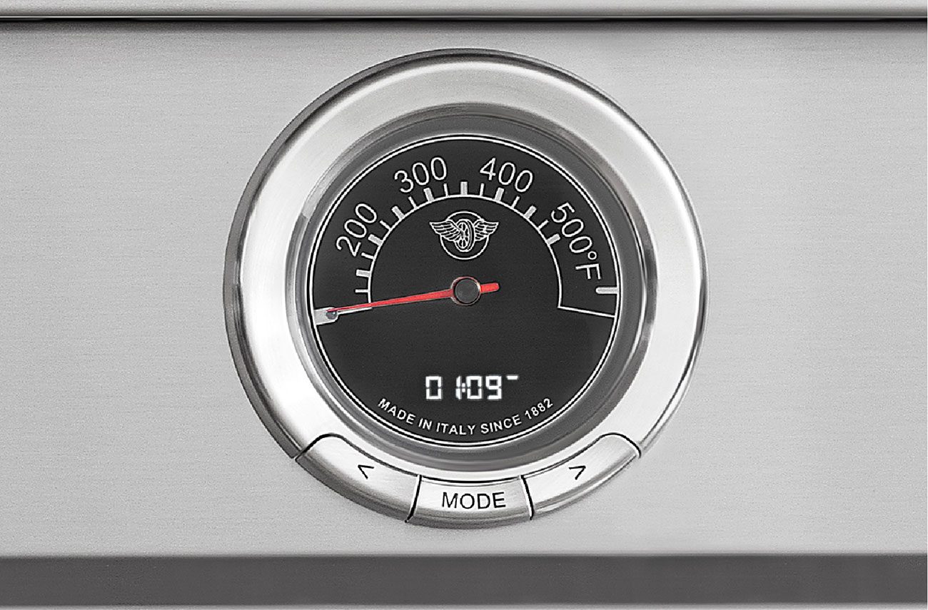 The temperature gauge