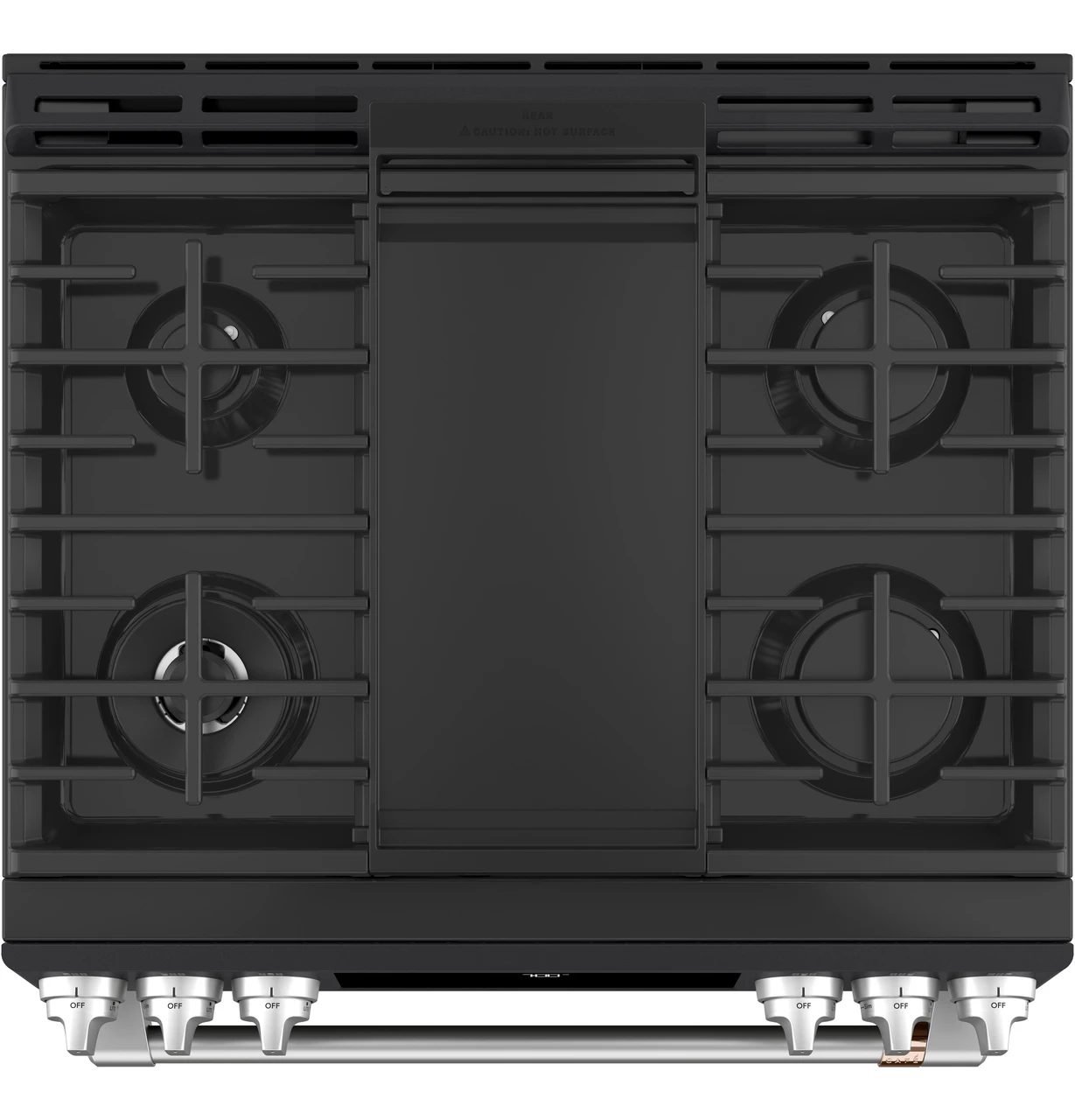 A griddle built in