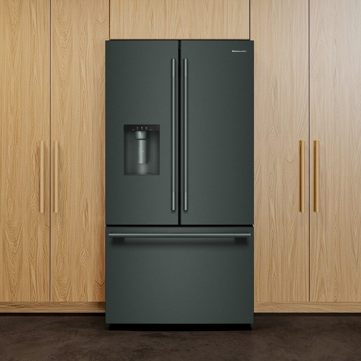 KitchenAid KRFF436 30 cu. ft. French-door refrigerator in a kitchen
