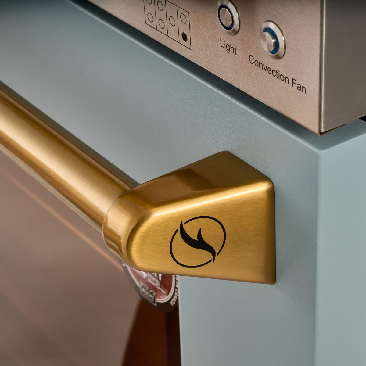 The handle and trim