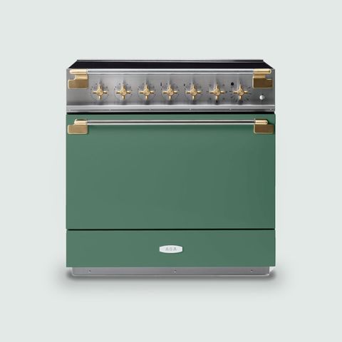 Mineral Green with Antique Brass