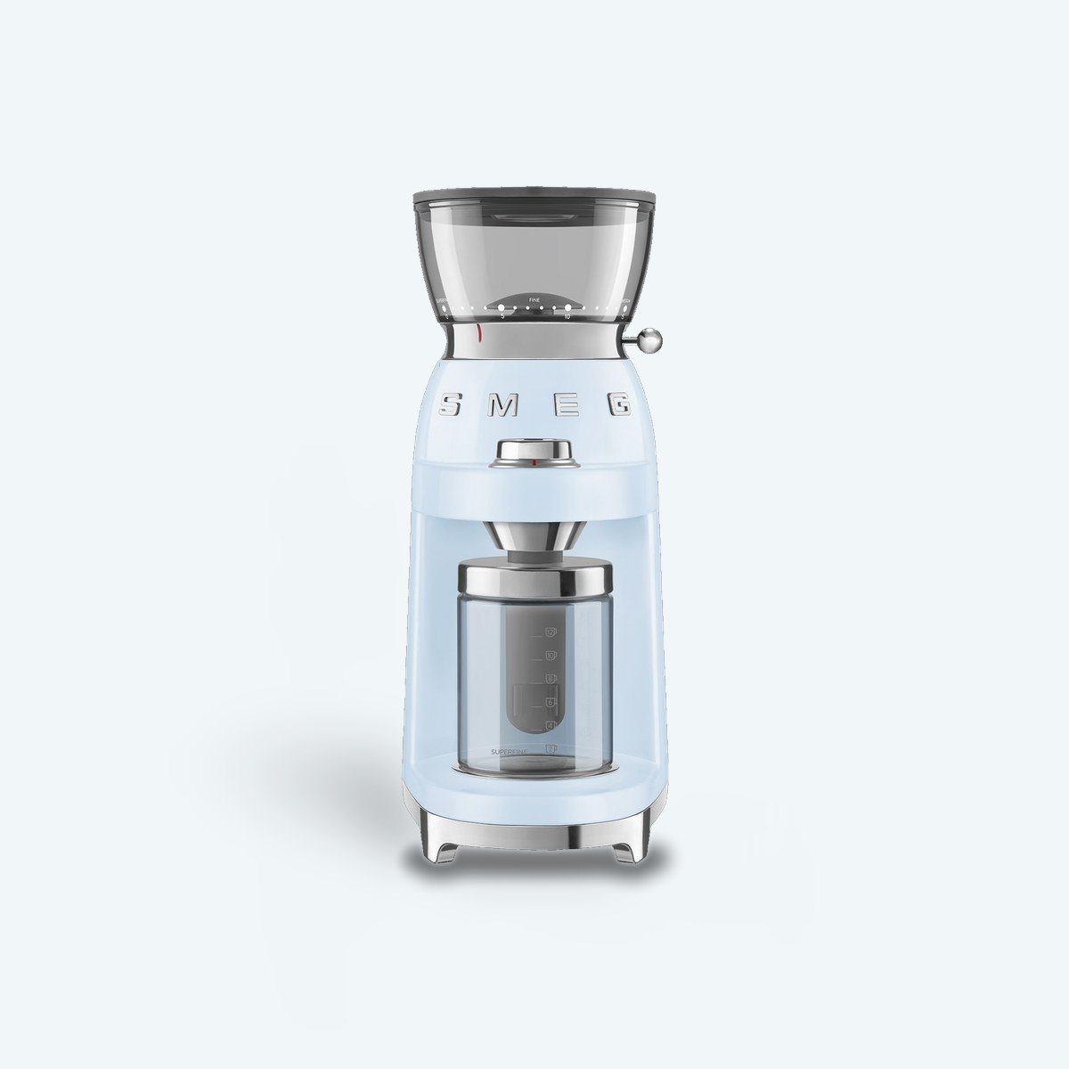 Smeg CGF03 conical burr coffee grinder