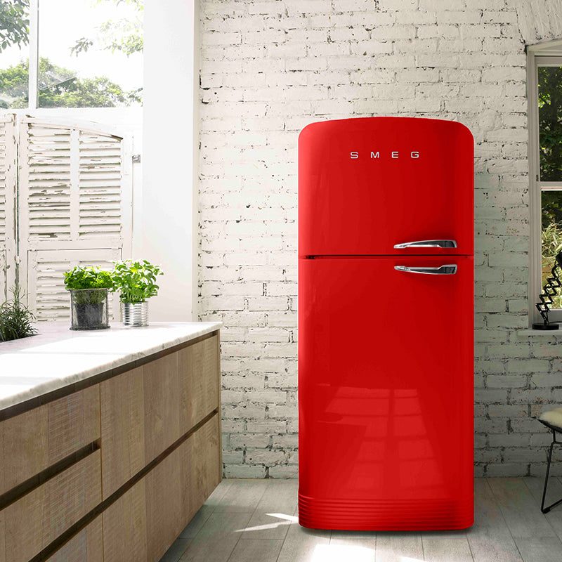 Smeg FAB50 two-door refrigerator (32 in.) in a room