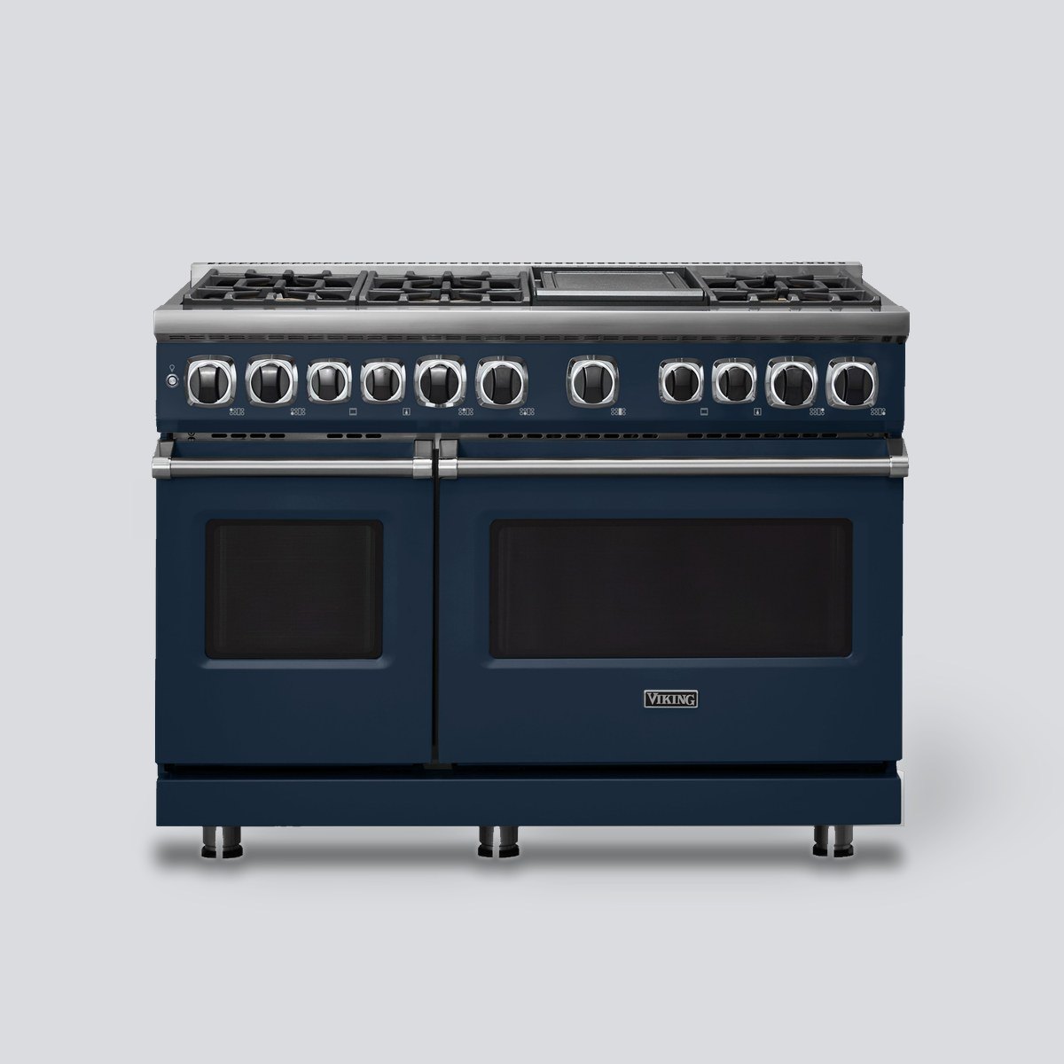 Viking 7 Series 48 in. dual-fuel range with griddle