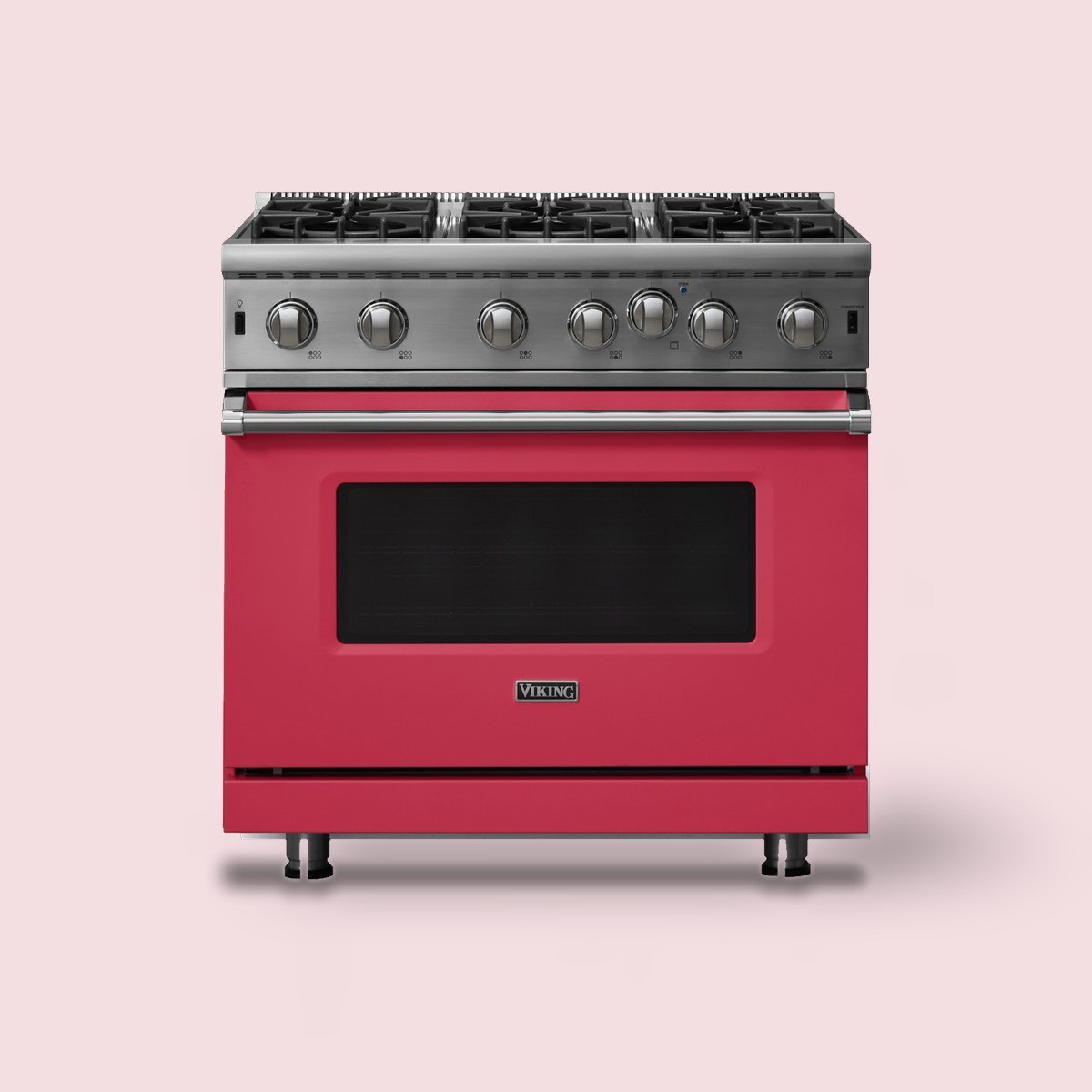Viking 5 Series 36 in. gas range, open burners