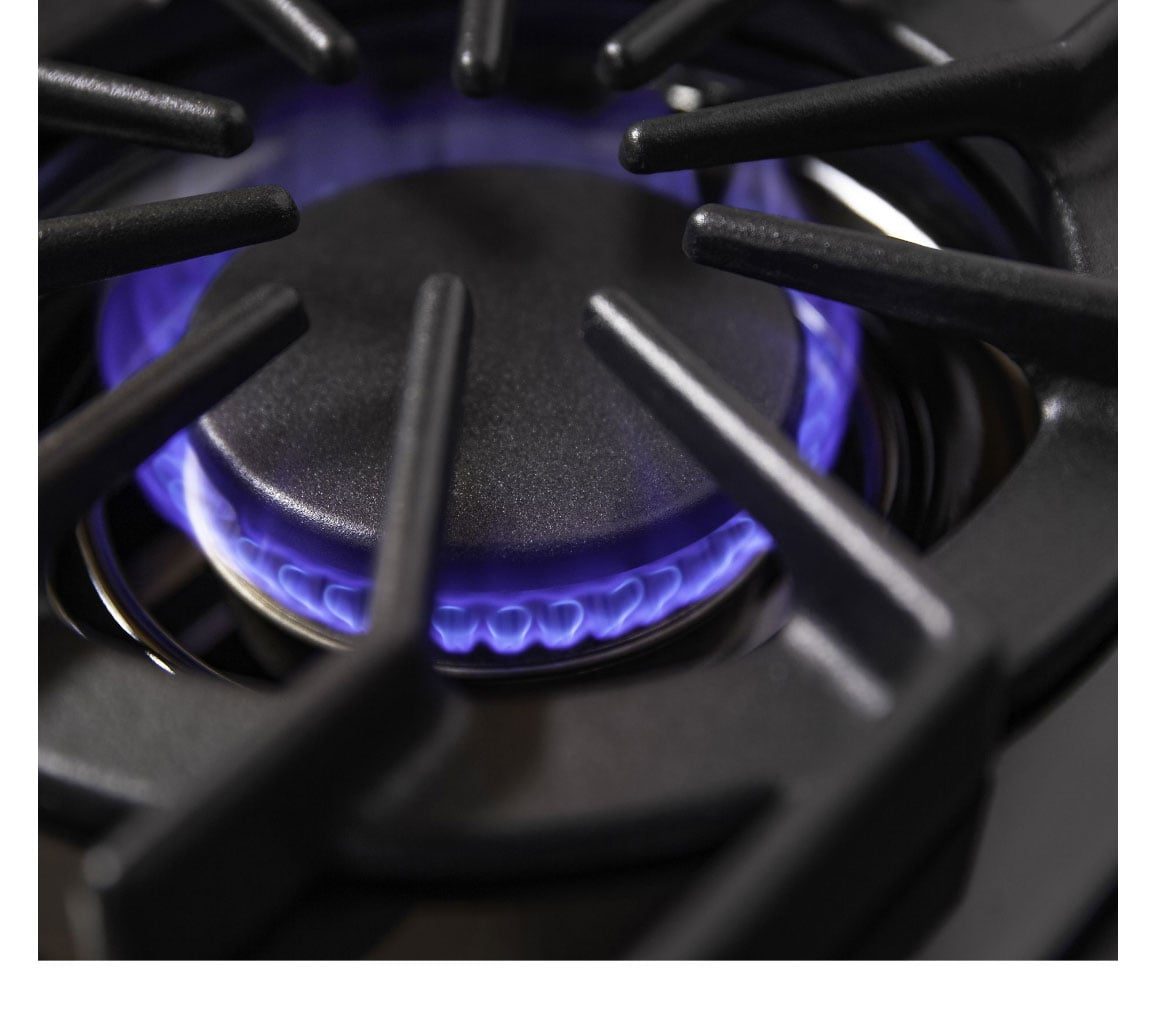 Open burners