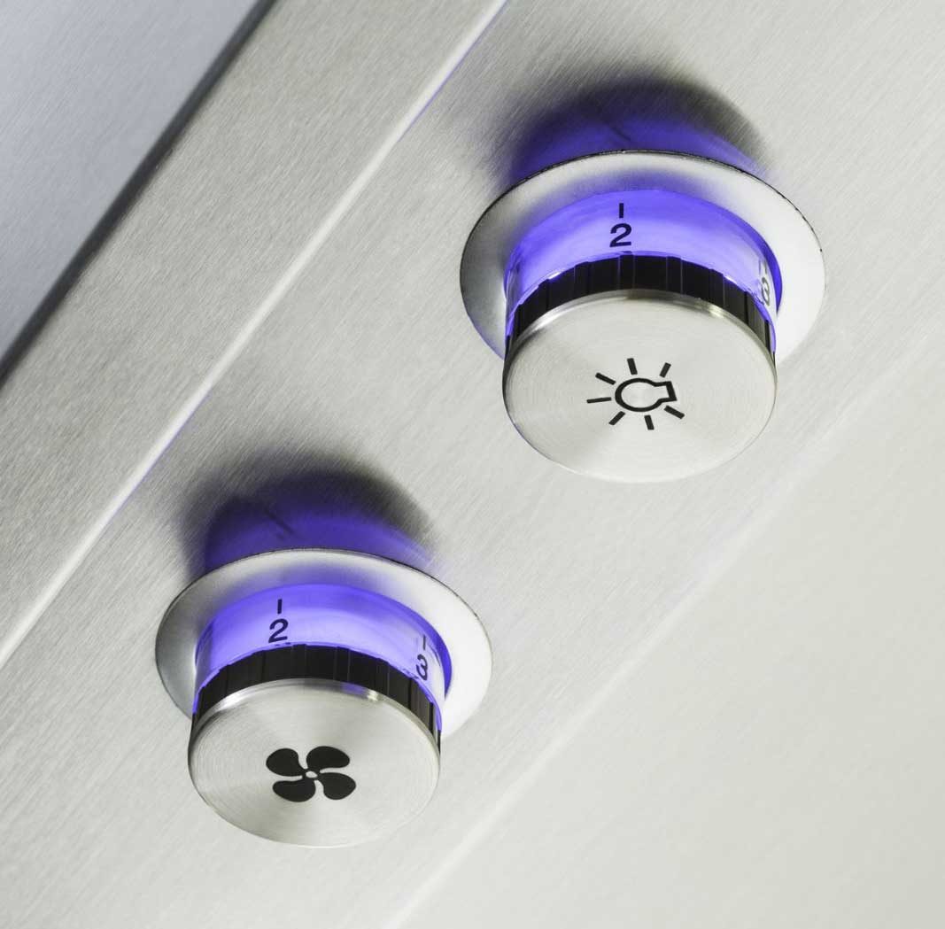 Knobs that retract
